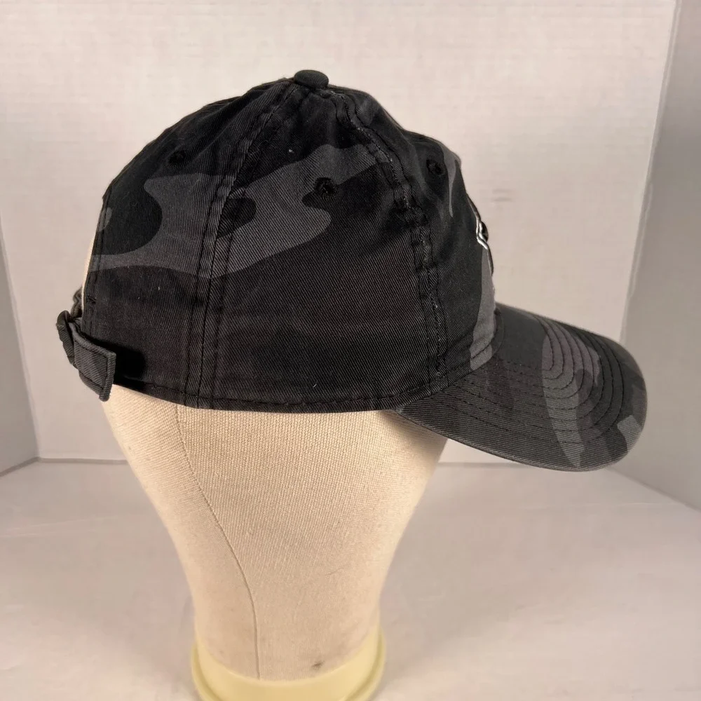 New Era Womens Dallas Cowboys 9TWENTY Camo Adjustable Hat Black Grey